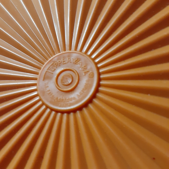 Vtg Tupperware Lid Seal #839 Orange for 7" Servalier® Bottom or Others - Picture 11 of 16